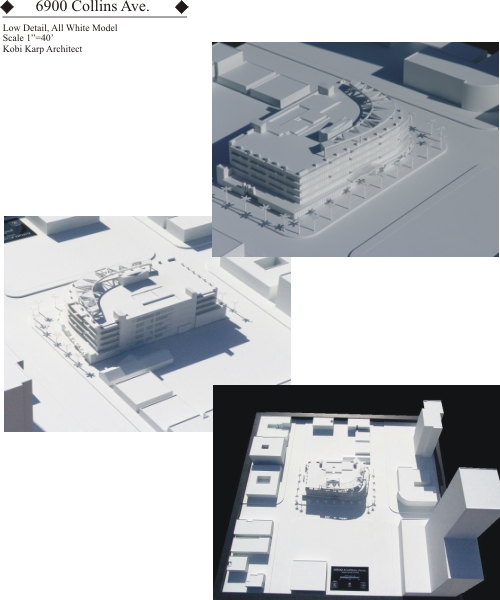 6900 Collins Ave. Massing Model