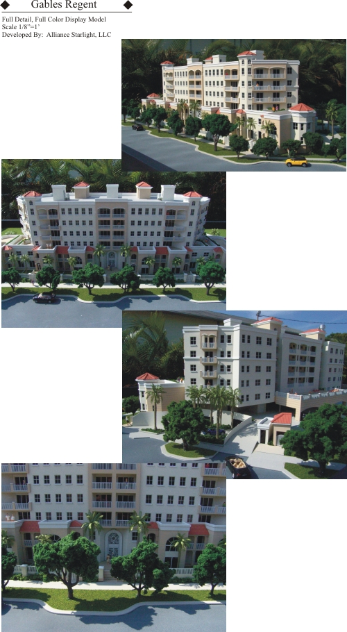 1/8" scale architectural model