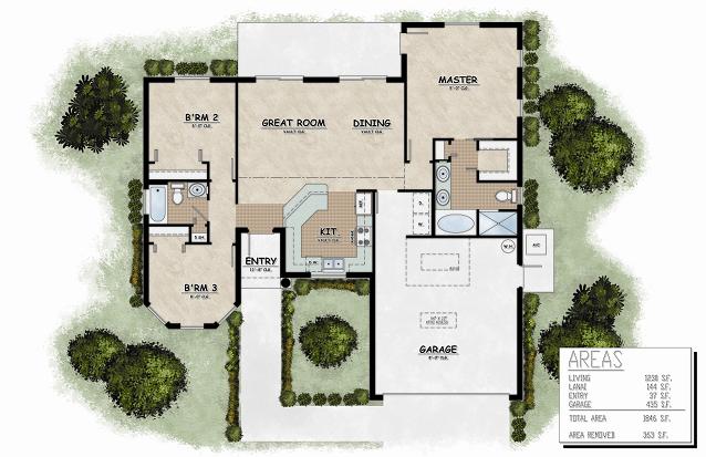 Floor Plan Rendering